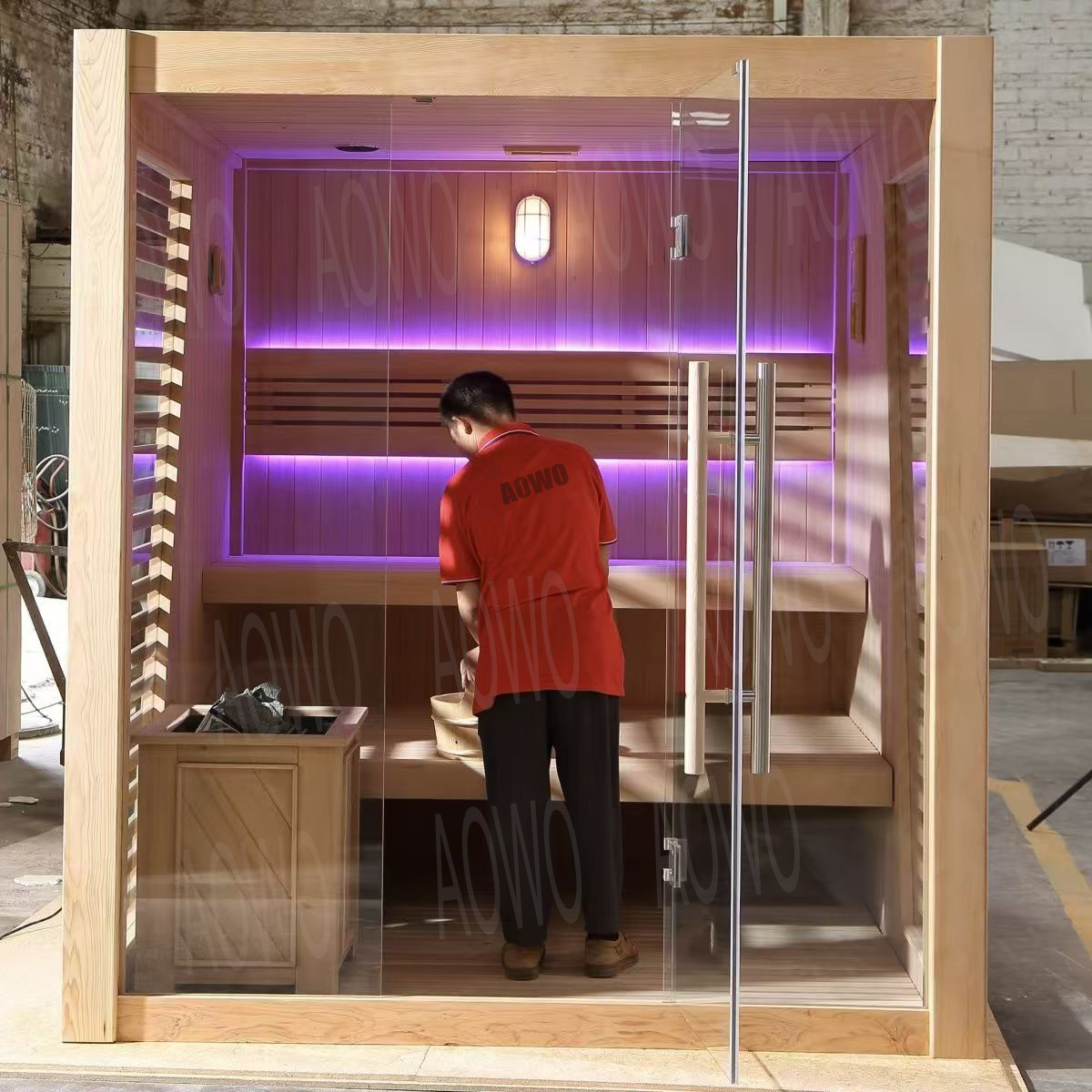Halo Outdoor Lighting - Sauna Red Light Phototherapy Outdoor Hybrid