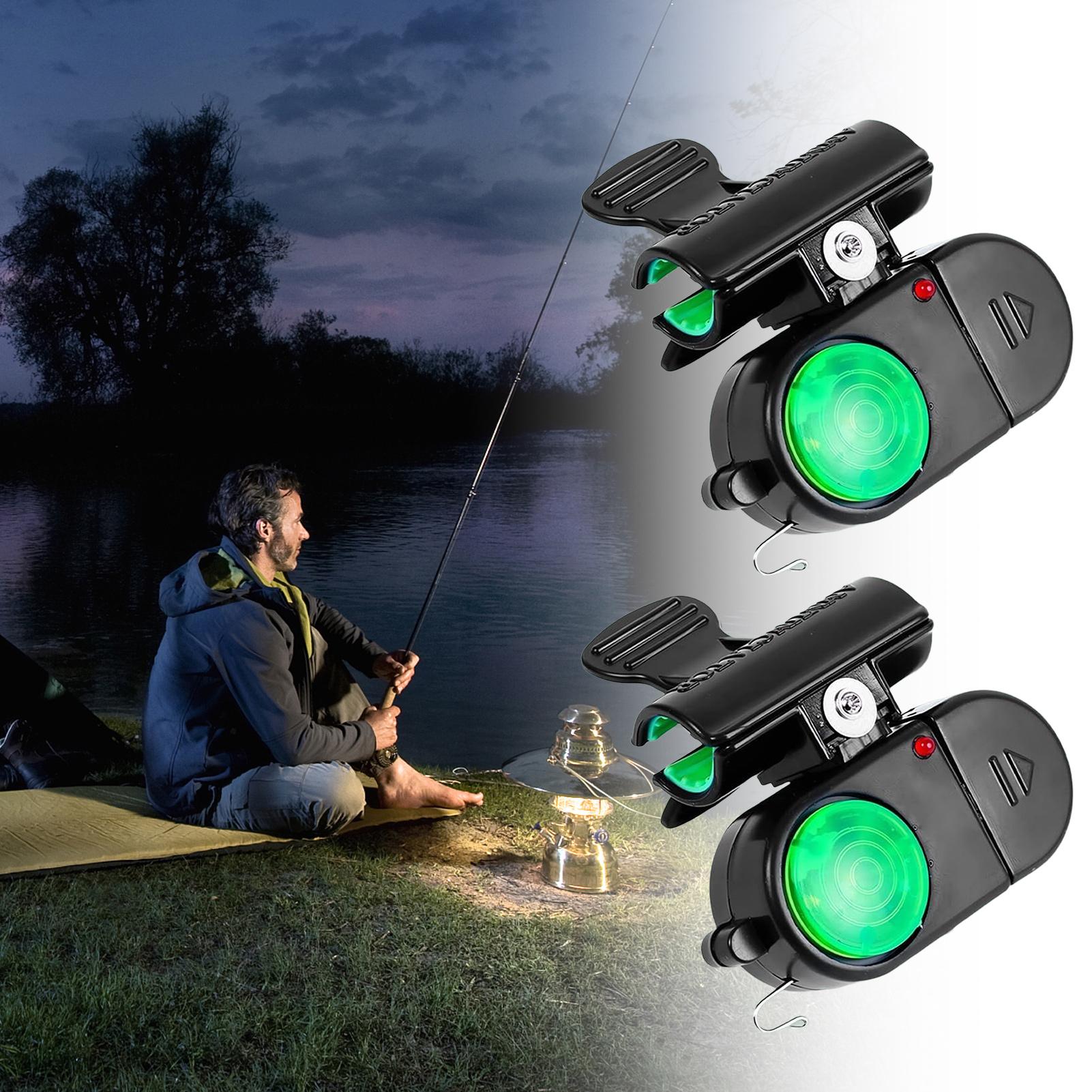 Outdoor Lighting Poles - 2 Pieces Sensitive Fishing Pole Light