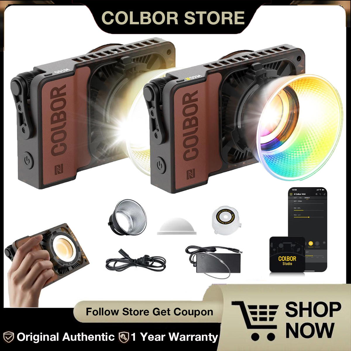 Outdoor Lighting In Photography - SYNCO COLBOR W60 W60R W100 W100R