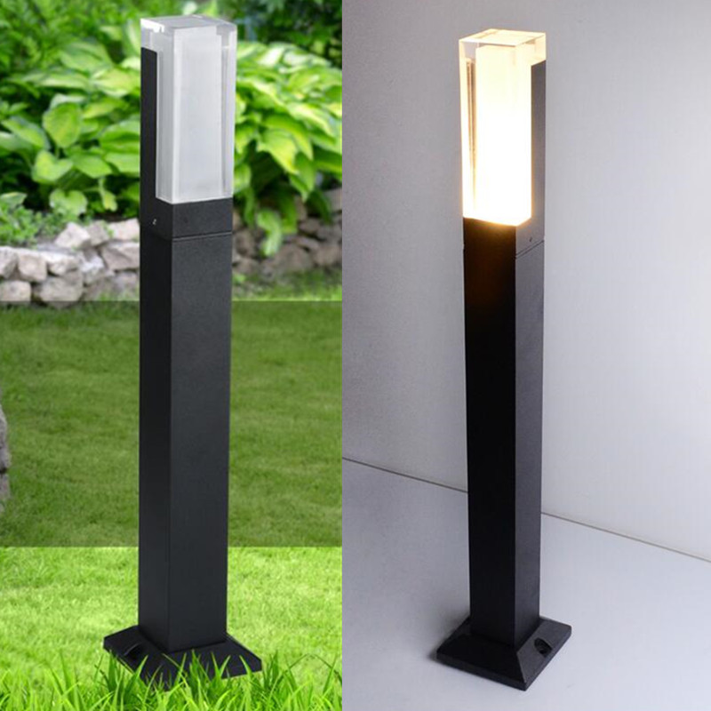 Outdoor Lighting Bollards - 1PCS Waterproof 10W COB LED Bollard