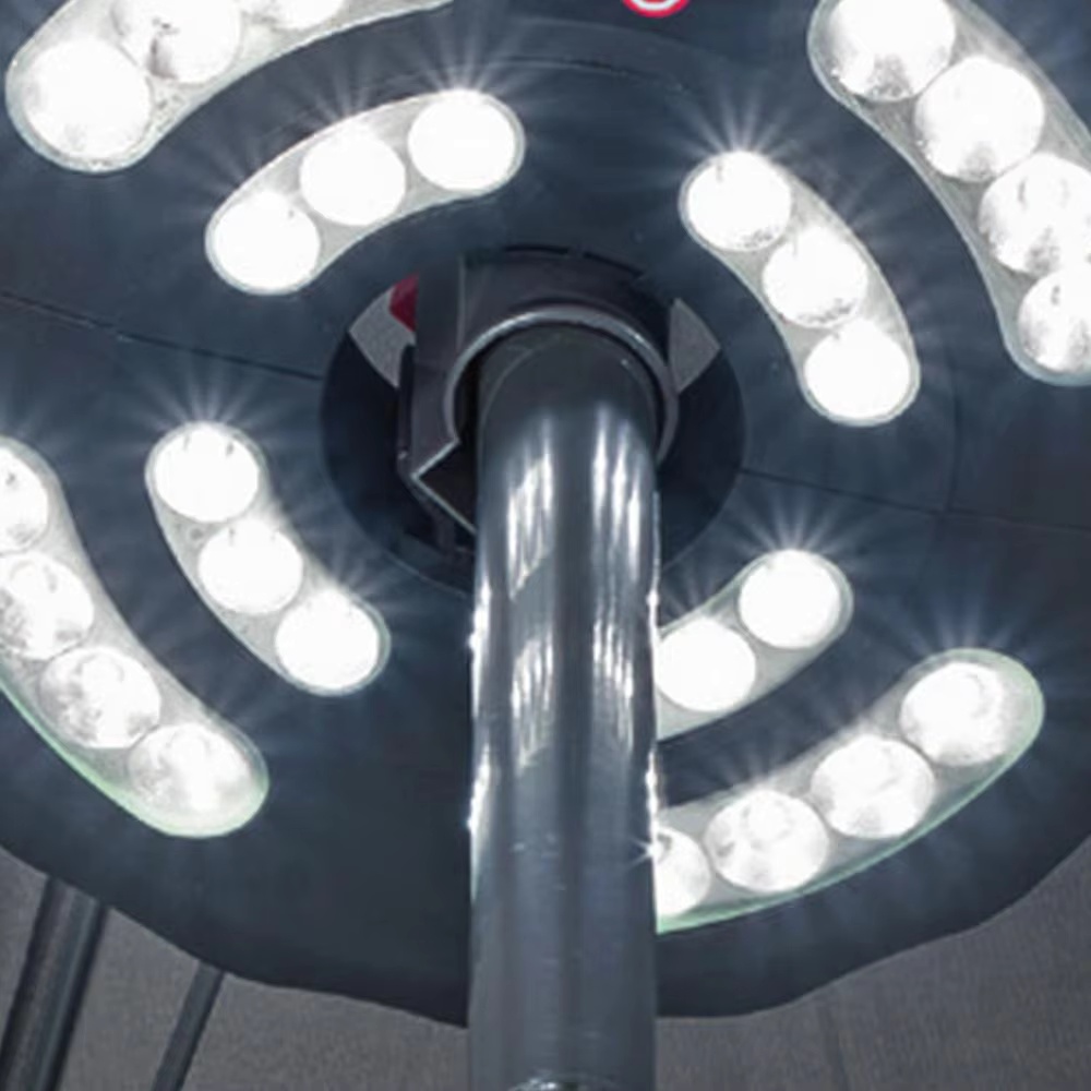 Outdoor Lighting Poles - 3 Adjustable Modes Rechargeable Lamp Lights