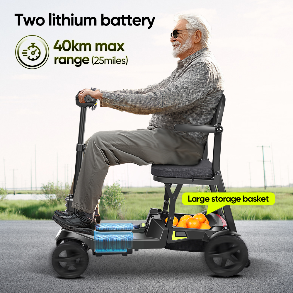 Outdoor Lighting The Range - 26AH 50KM Max Range Aluminum Mobility