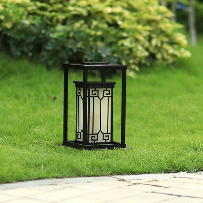 Outdoor Lighting Bollards - Courtyard Outdoor Aluminum LED Bollard Lawn