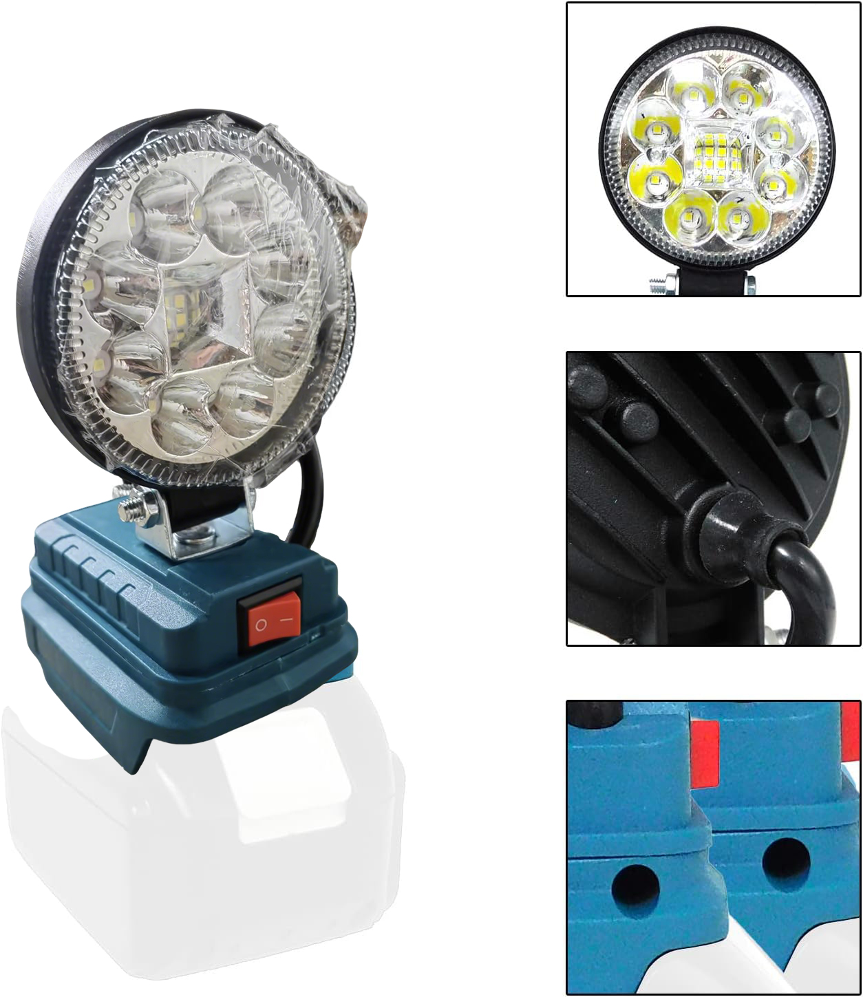 Outdoor Lighting Milwaukee - 3inch Cordless LED Work Light For
