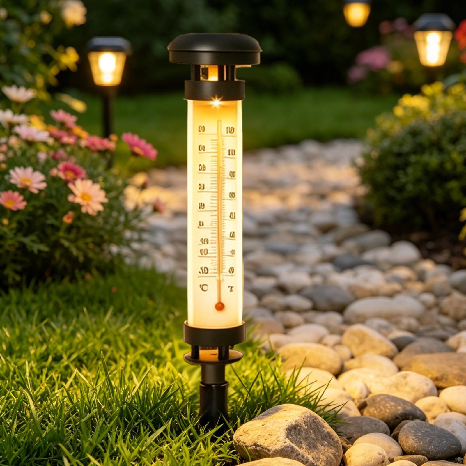 Solar Lights Pathways Automati - مراجعة Outdoor Lighting Yard Stakes وسعره