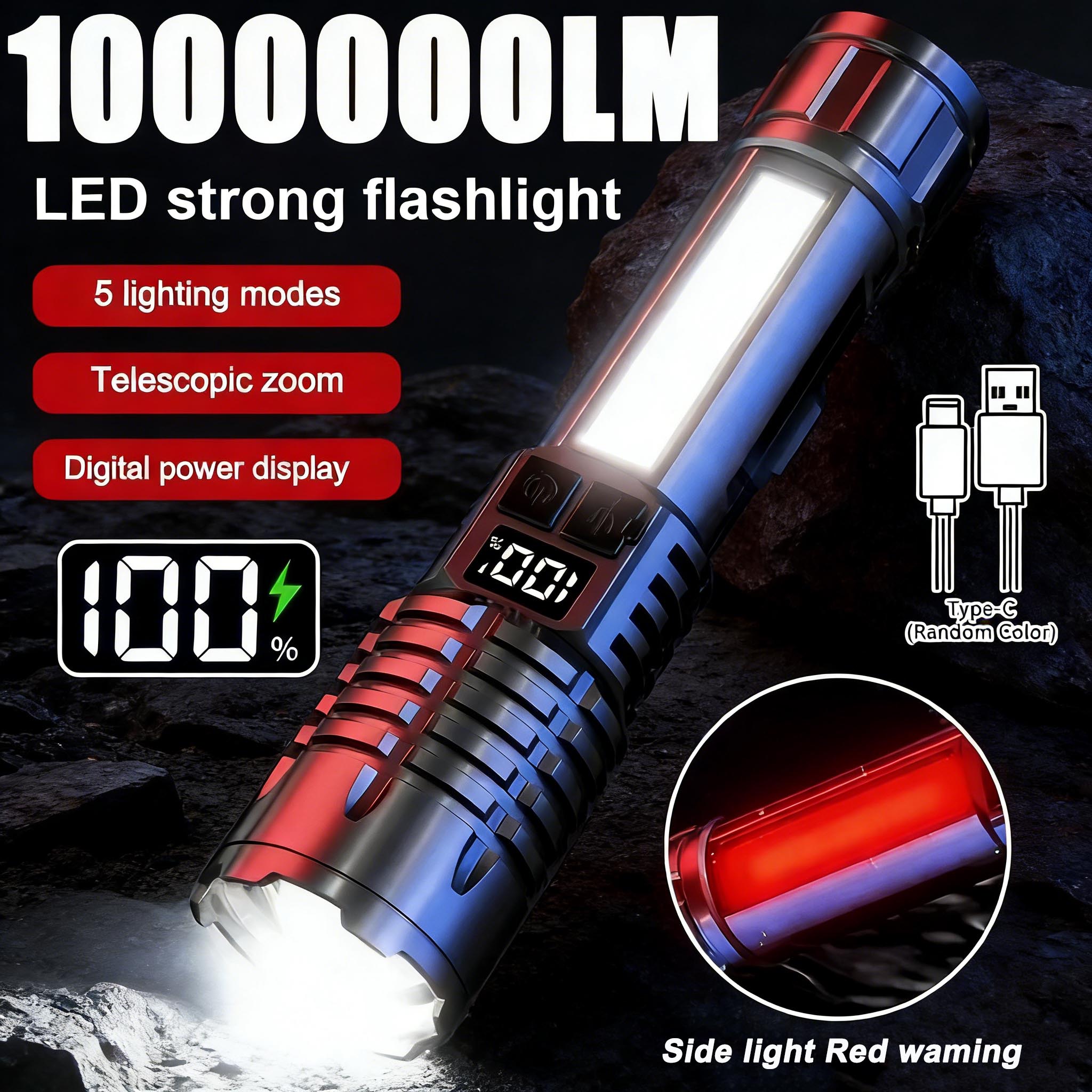 High-Power Strong Light LED Fl - مراجعة Outdoor Lighting The Range وسعره