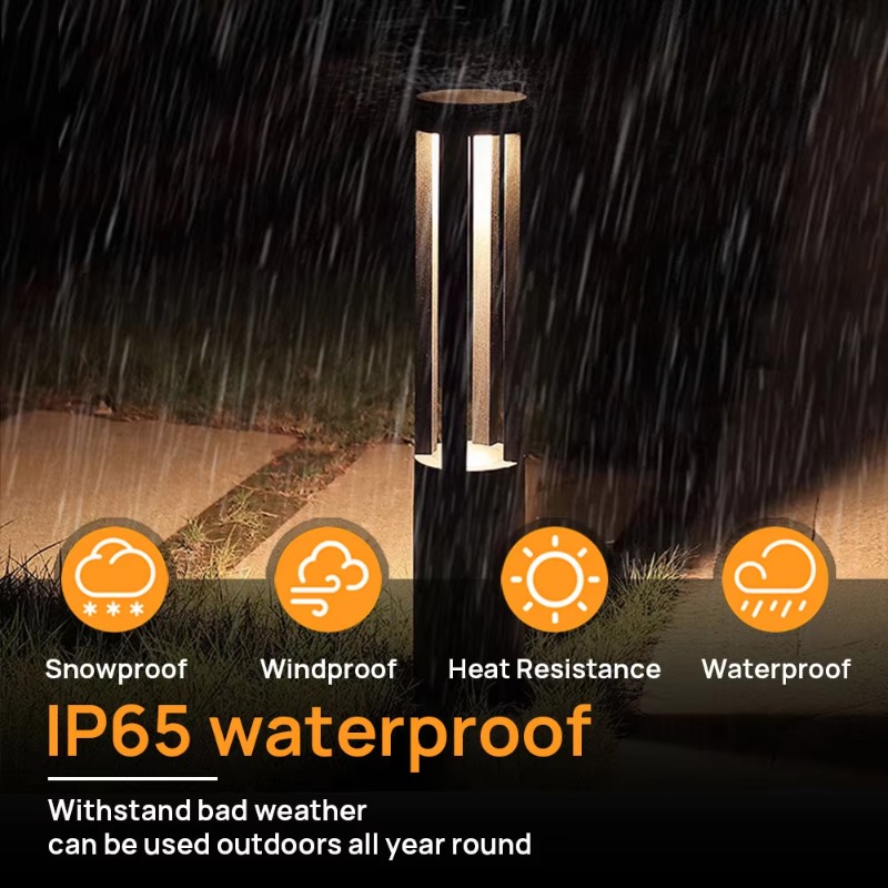 Outdoor Waterproof Led Lawn Li - مراجعة Outdoor Lighting Bollards وسعره
