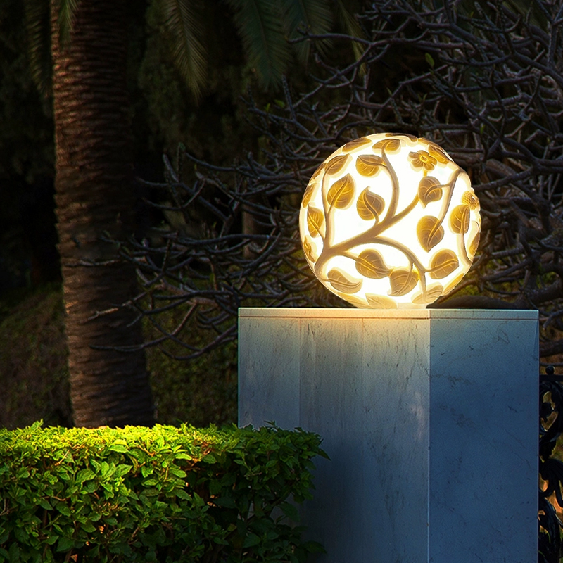 *IP65 Waterproof Outdoor Solar - مراجعة Outdoor Lighting Bollards وسعره