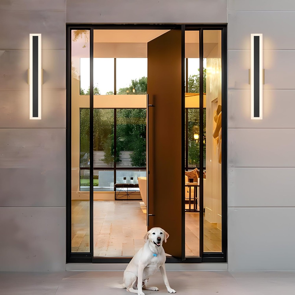 23.6 Inch Long Outdoor Wall Li - مراجعة Outdoor Lighting Linear وسعره