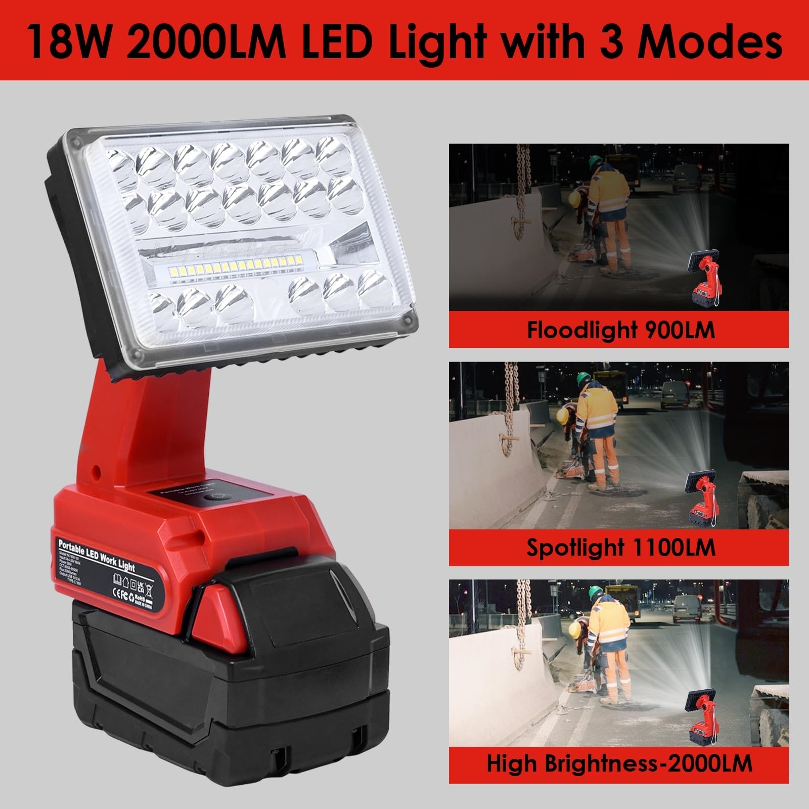 Portable Flashlight Compatible - مراجعة Outdoor Lighting Milwaukee وسعره