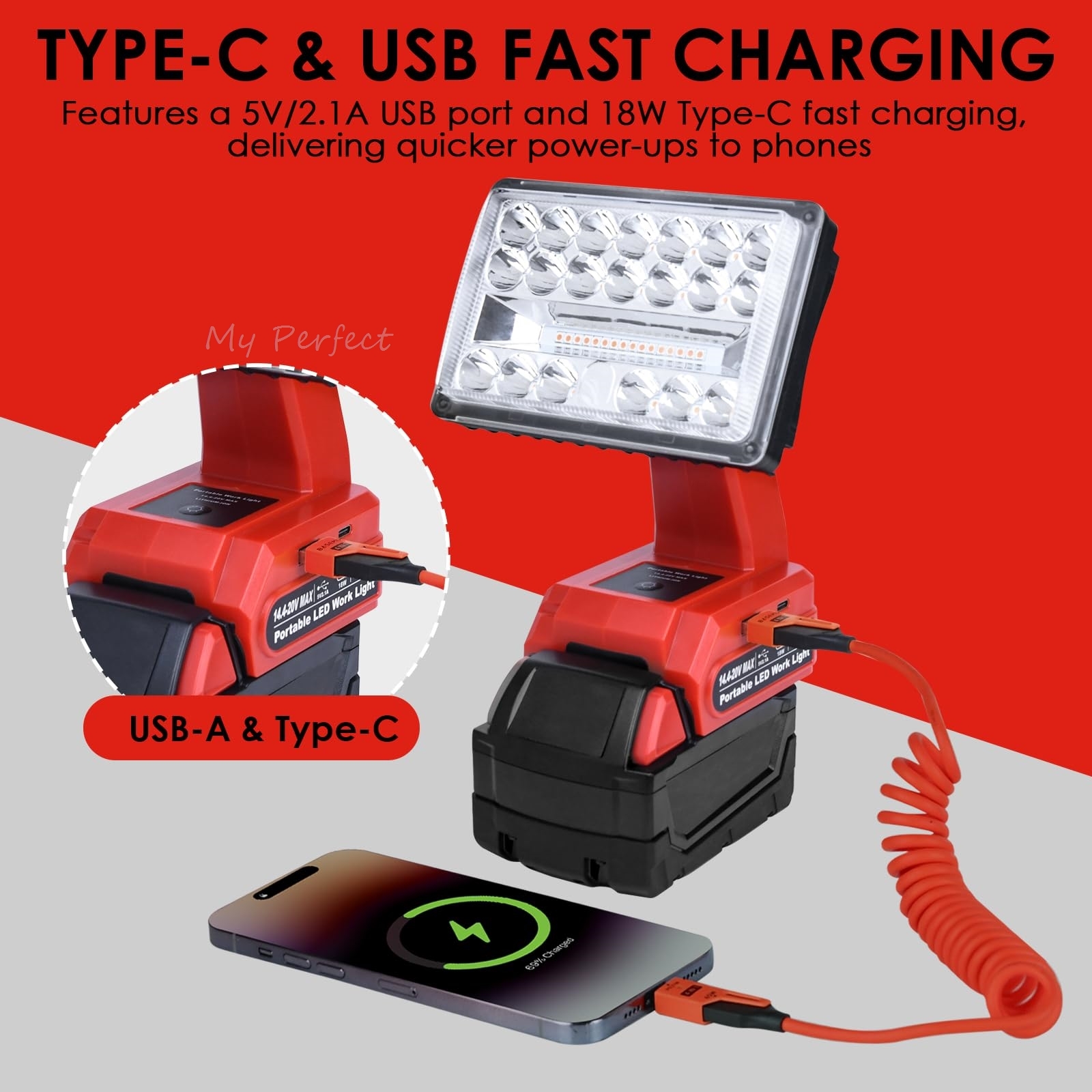 Portable Flashlight Compatible - مراجعة Outdoor Lighting Milwaukee وسعره