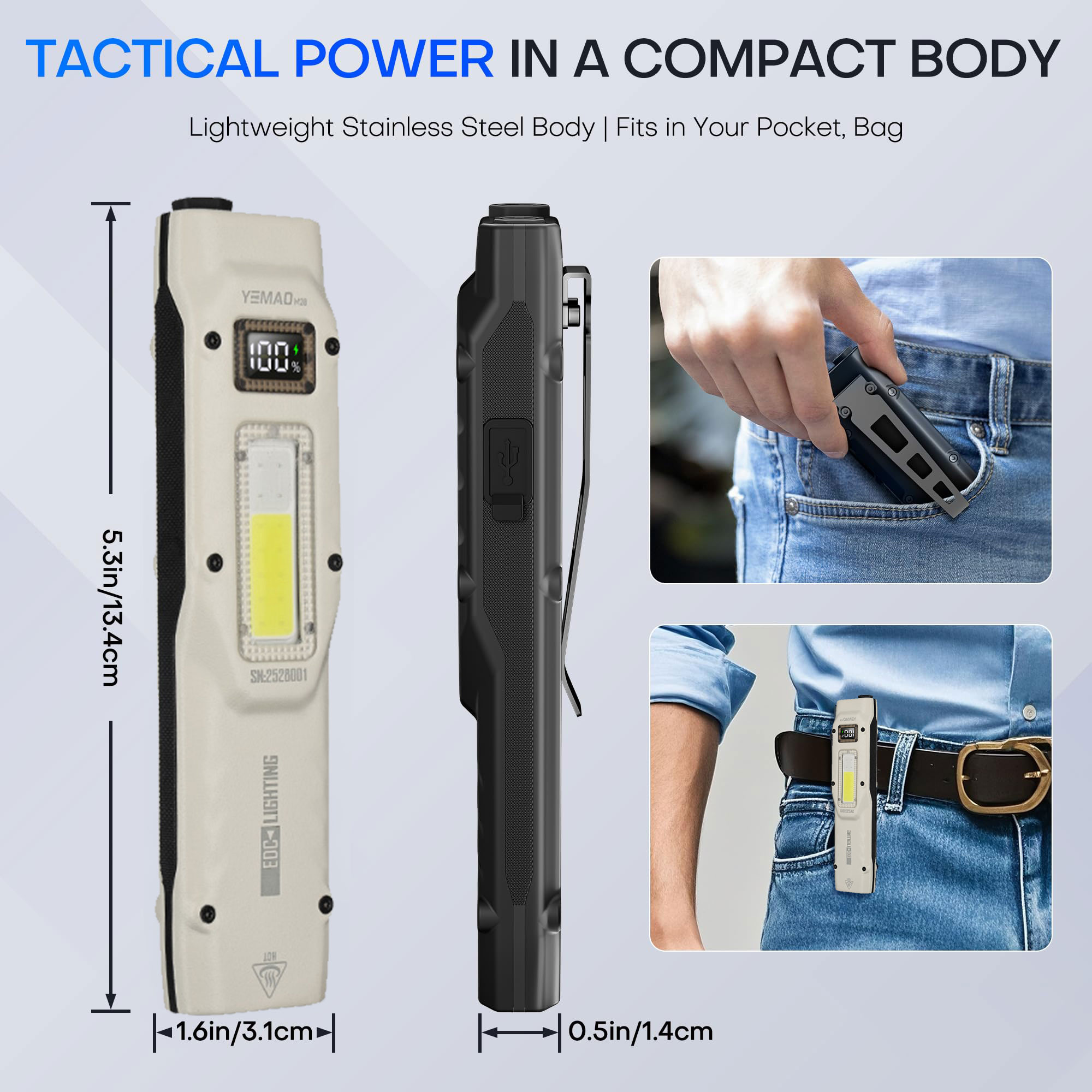 Portable 880LM YEMAO M28 Ultra - مراجعة Outdoor Lighting Lowes وسعره
