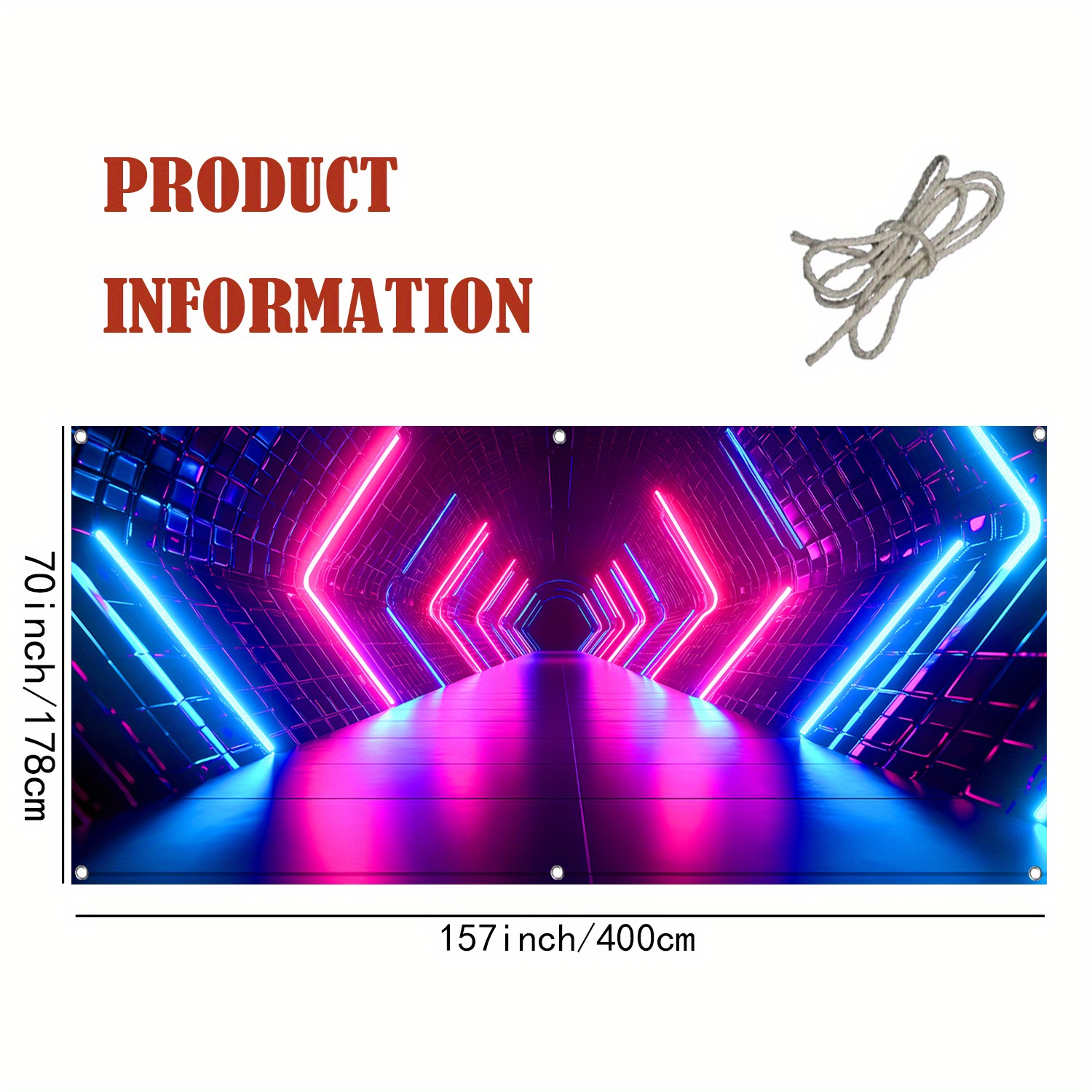 1 PC Creative Future Time Tunn - مراجعة Outdoor Lighting Garage وسعره