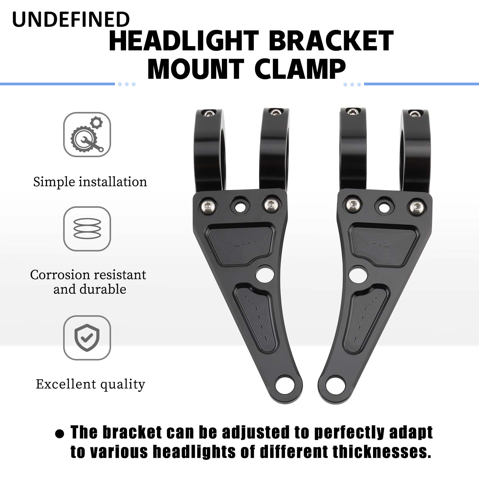 33mm-58mm Headlight Bracket Mo - مراجعة Outdoor Lighting Milwaukee وسعره
