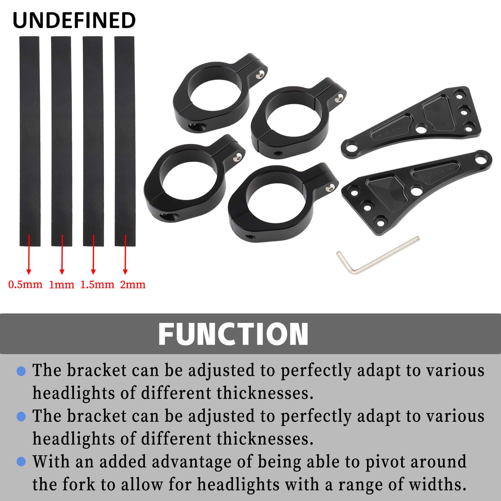 33mm-58mm Headlight Bracket Mo - مراجعة Outdoor Lighting Milwaukee وسعره