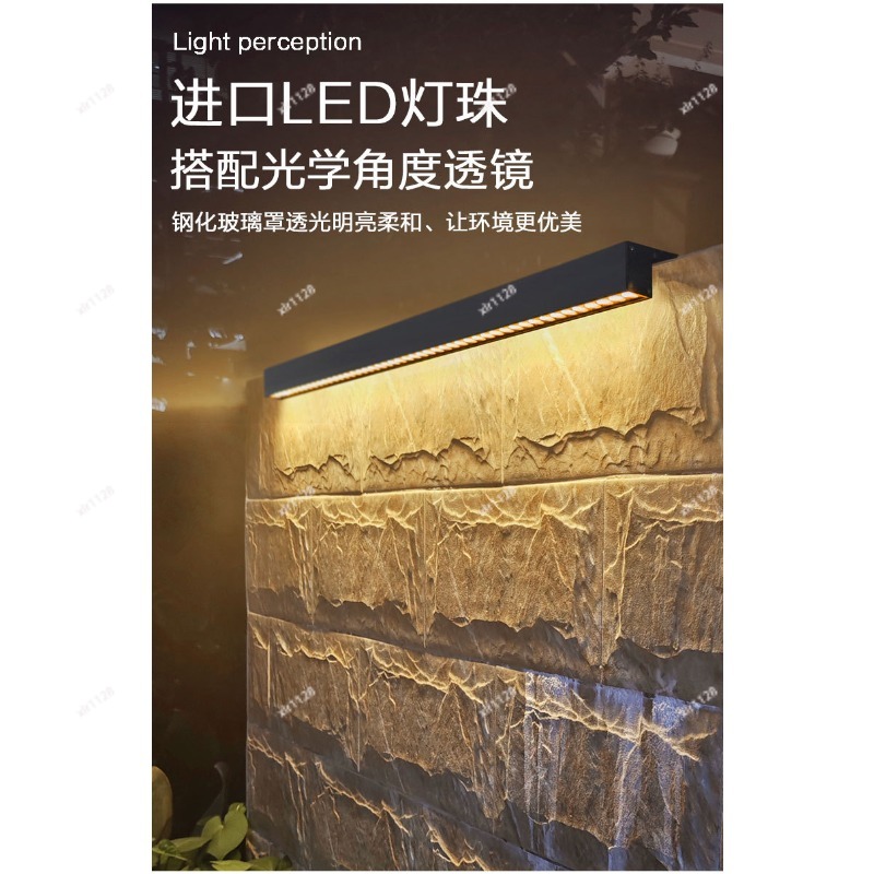 Solar LED Wall Washer Light Li - مراجعة Outdoor Lighting Linear وسعره