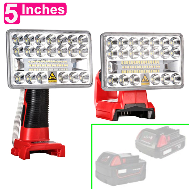 Car Work Lamp Li-ion Battery A - مراجعة Outdoor Lighting Milwaukee وسعره