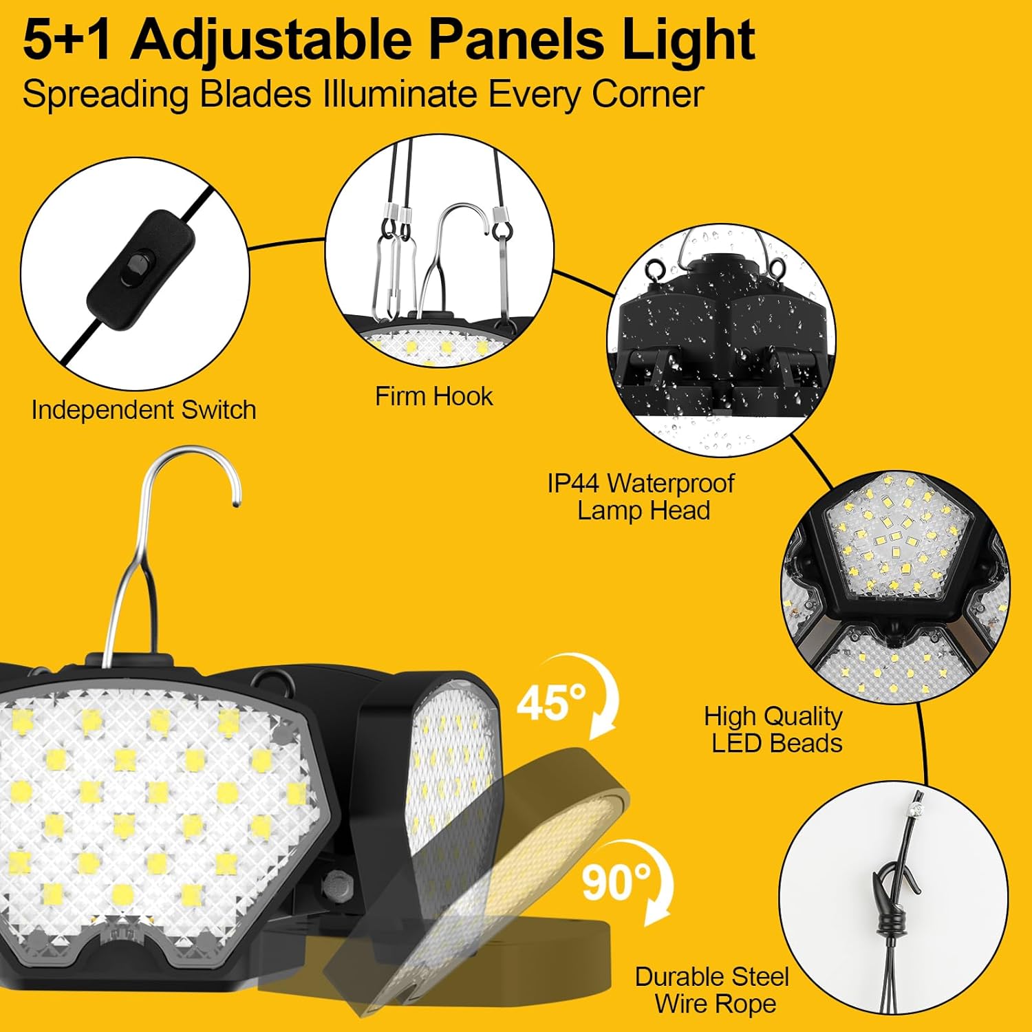 Battery Operated Shed Light Ou - مراجعة Outdoor Lighting Garage وسعره