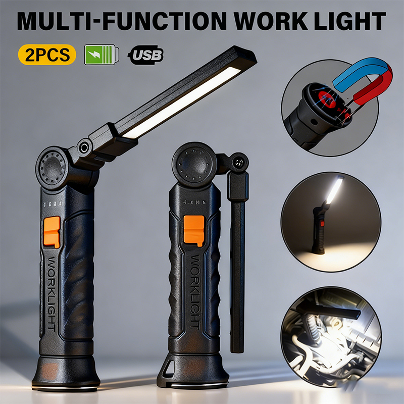 Portable COB LED Flashlight US - مراجعة Outdoor Lighting Lowes وسعره
