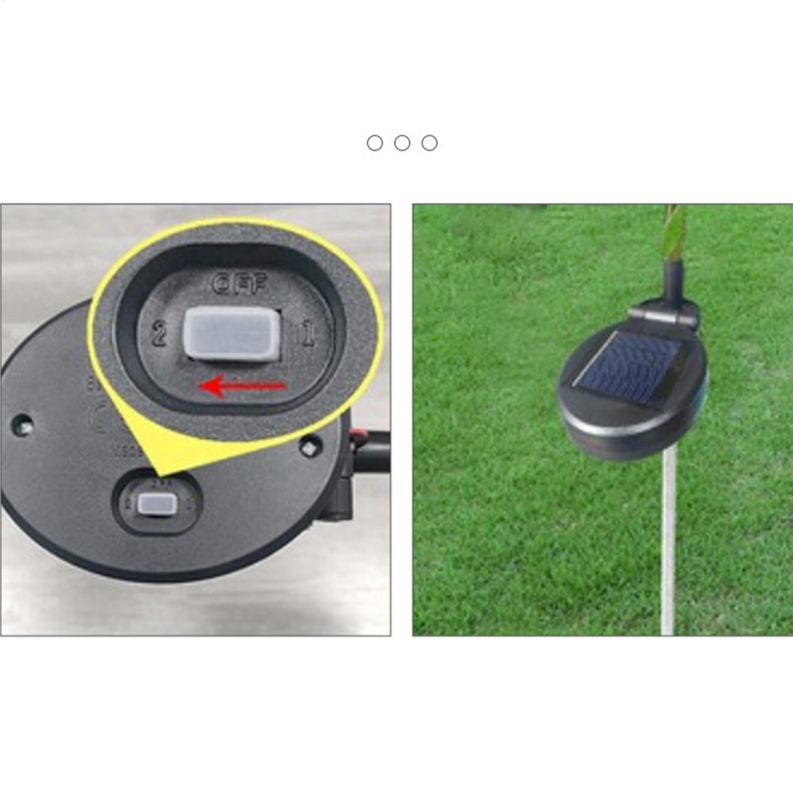 Solar Flower Lights Outdoor 7  - مراجعة Outdoor Lighting Yard Stakes وسعره