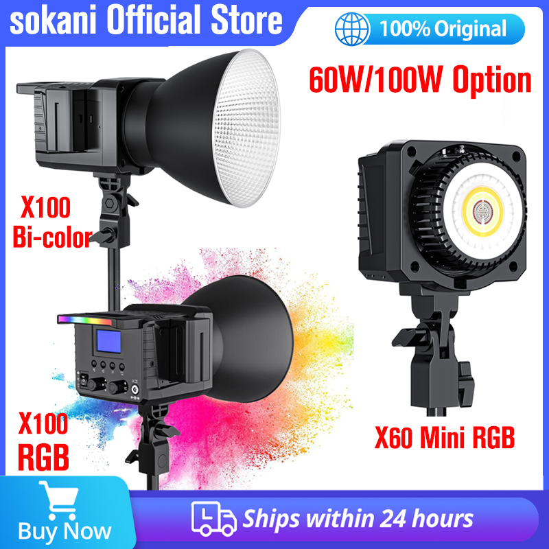 Sokani X100 / X60 Mini RGB Bi- - مراجعة Outdoor Lighting In Photography وسعره