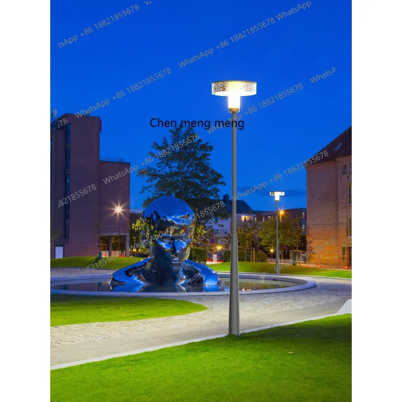 Outdoor Modern Simple Garden S - مراجعة Outdoor Lighting Poles وسعره