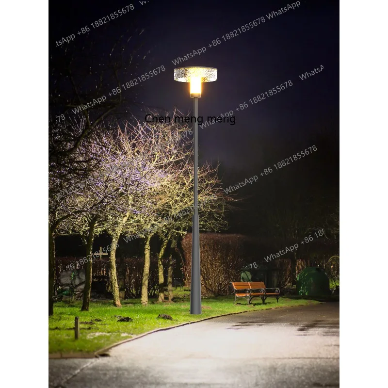 Outdoor Modern Simple Garden S - مراجعة Outdoor Lighting Poles وسعره