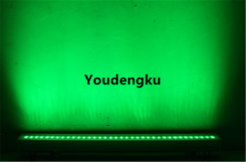 2 pieces IP65 36x3W RGB Waterp - مراجعة Outdoor Lighting Linear وسعره