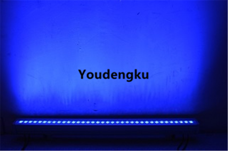 2 pieces IP65 36x3W RGB Waterp - مراجعة Outdoor Lighting Linear وسعره