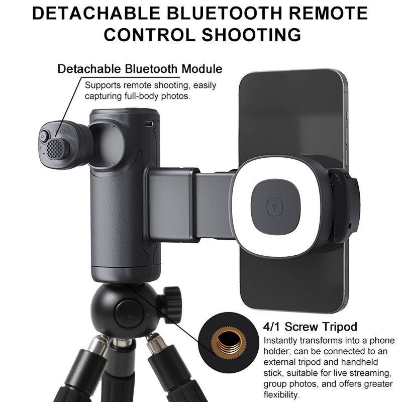 Bluetooth Selfie Handle with F - مراجعة Outdoor Lighting In Photography وسعره