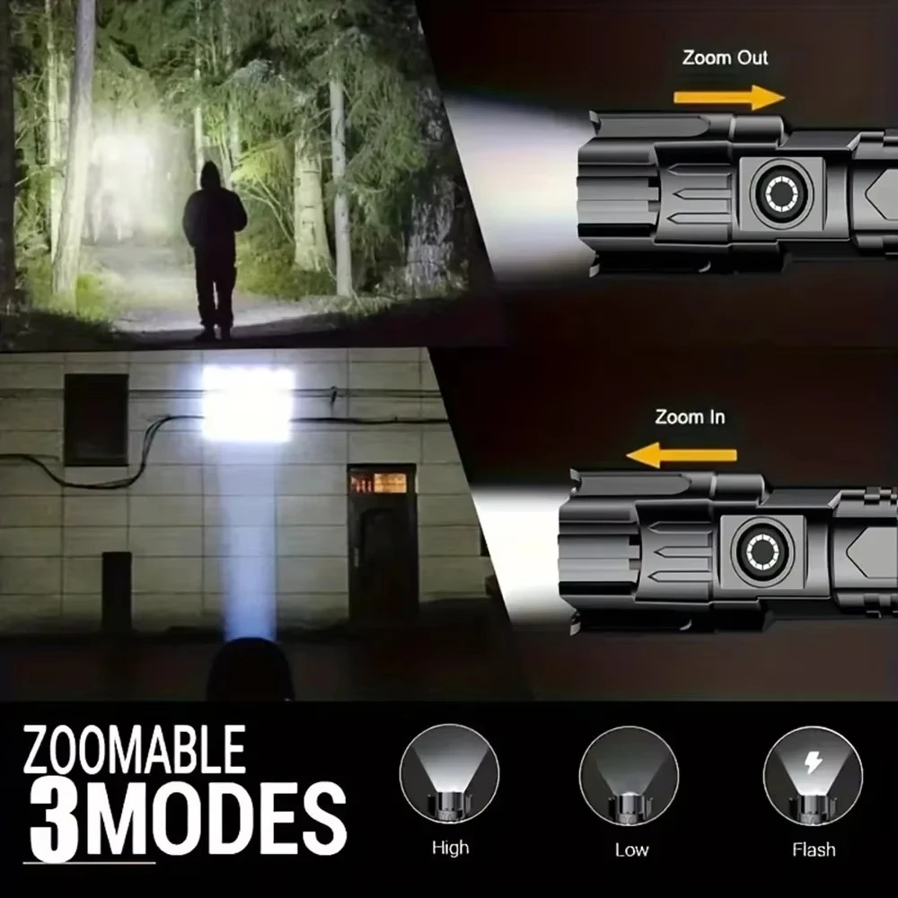 Tactical LED Flashlight 2000LM - مراجعة Outdoor Lighting Lowes وسعره