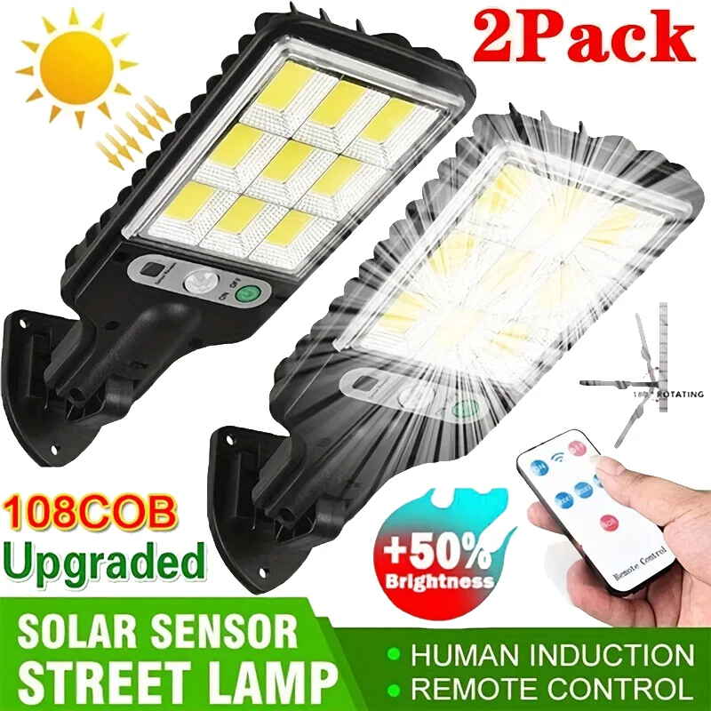 Powerful LED Solar Outdoor Led - مراجعة Outdoor Lighting Garage وسعره