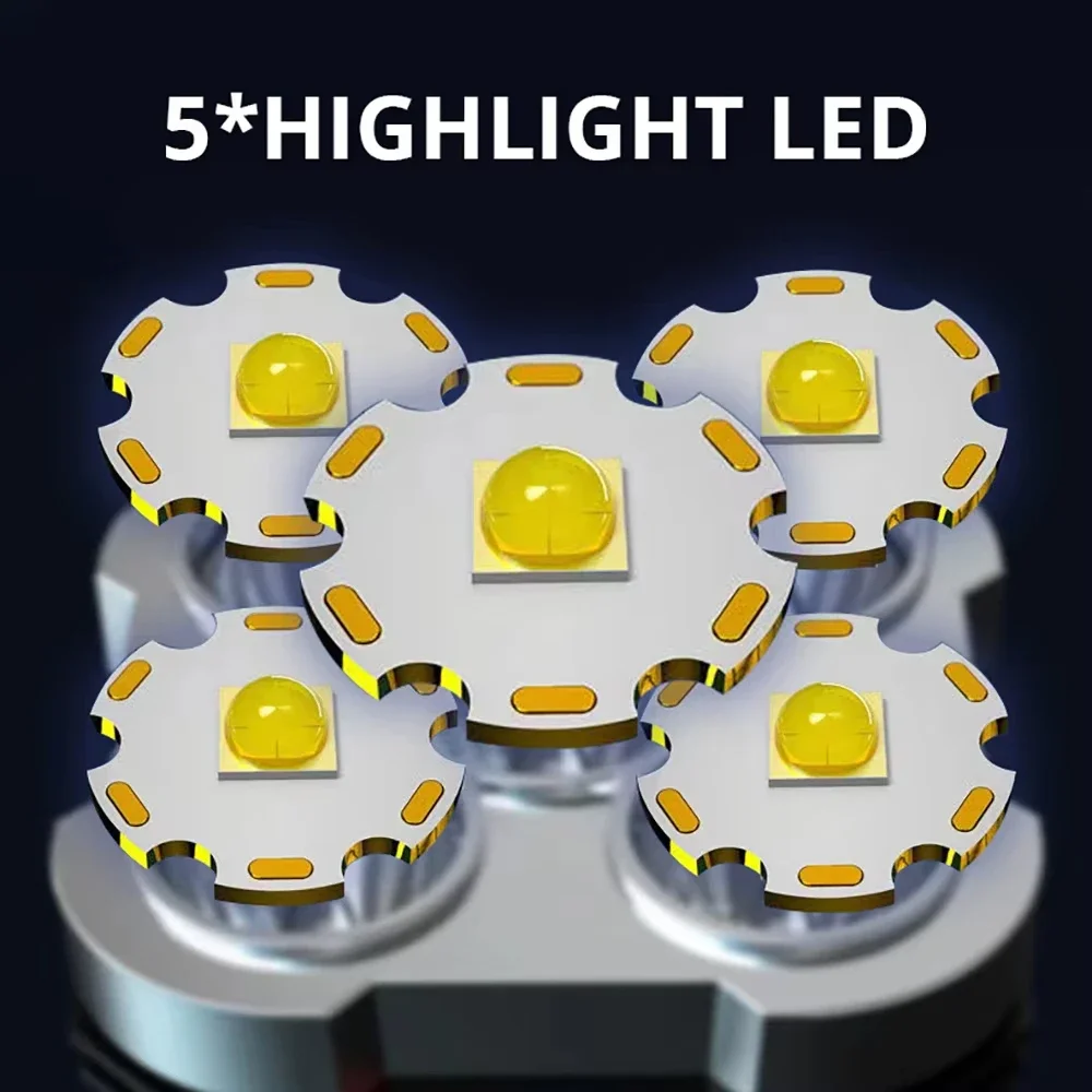 5 LED High Power Led Flashligh - مراجعة Outdoor Lighting Lowes وسعره