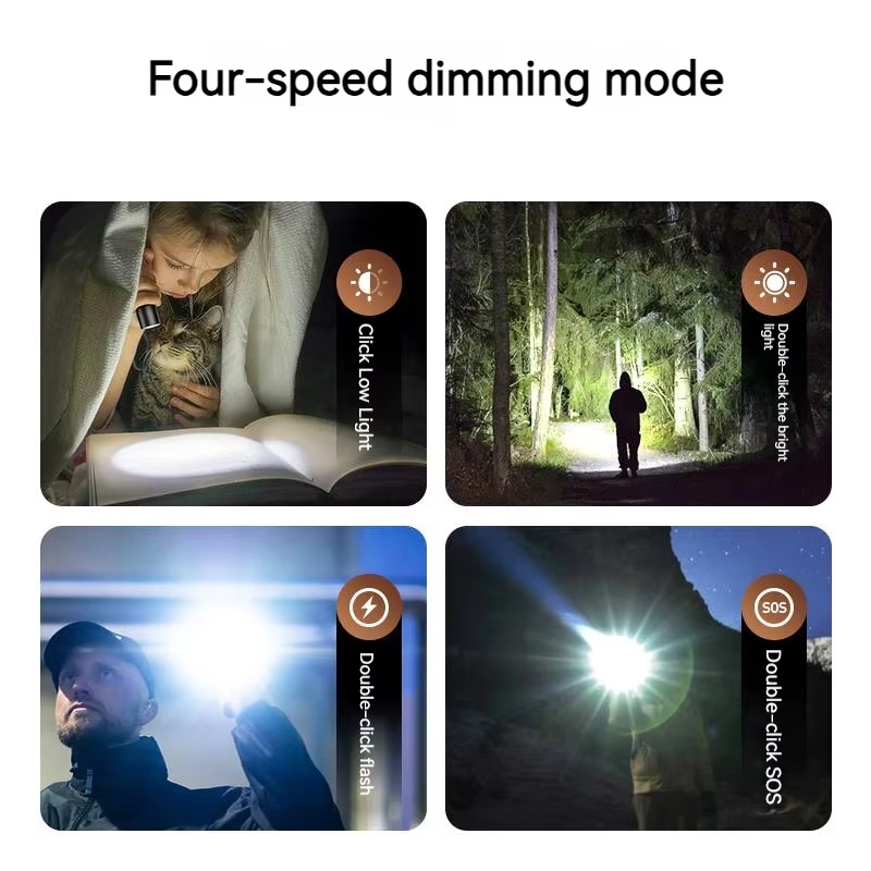 1200LM EDC Handheld Flashlight - مراجعة Outdoor Lighting The Range وسعره