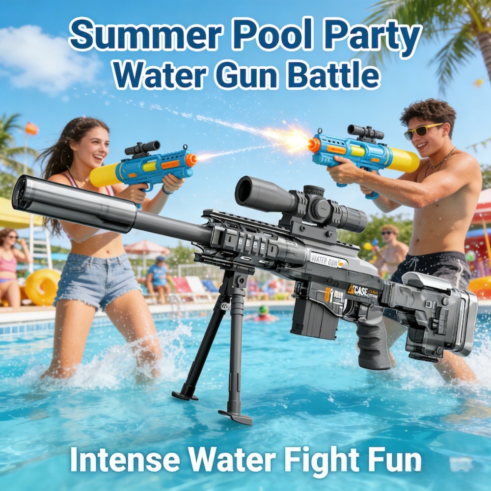 Electric Water Gun Toy Full Au - مراجعة Outdoor Lighting The Range وسعره