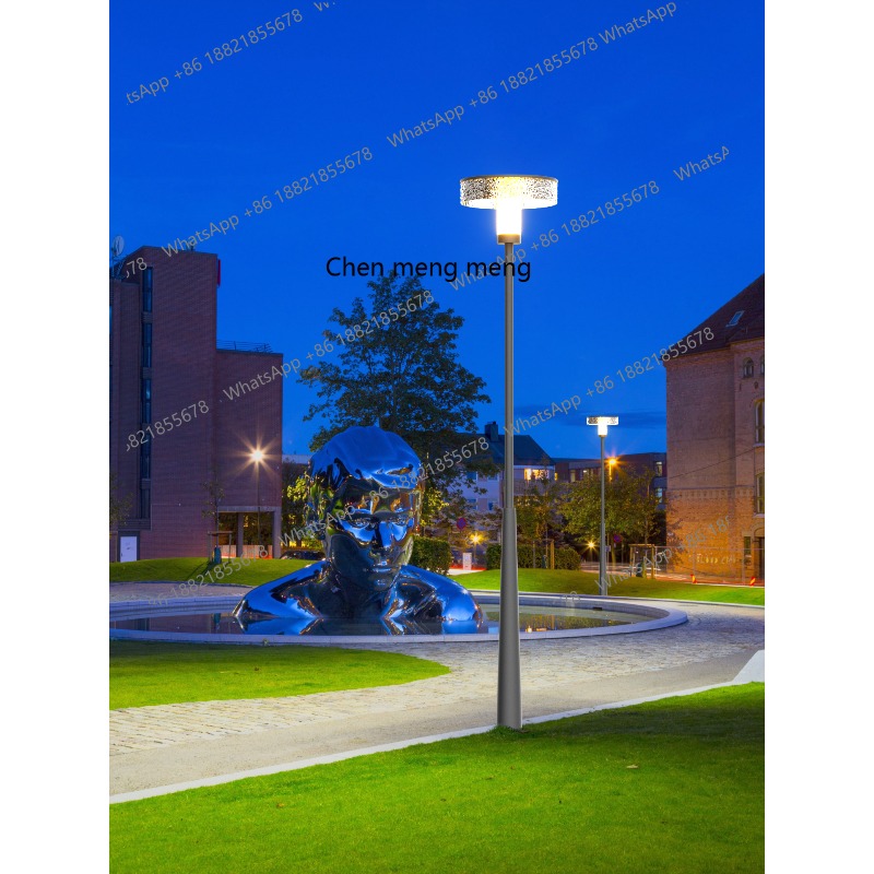 Outdoor Modern Simple Garden S - مراجعة Outdoor Lighting Poles وسعره