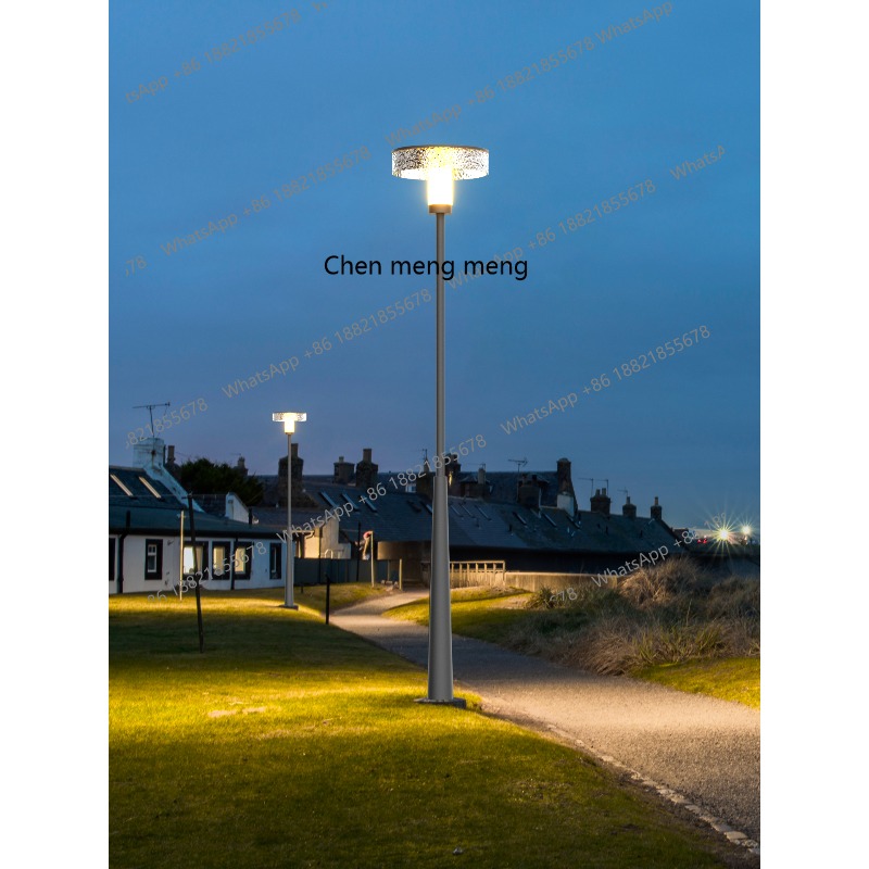 Outdoor Modern Simple Garden S - مراجعة Outdoor Lighting Poles وسعره