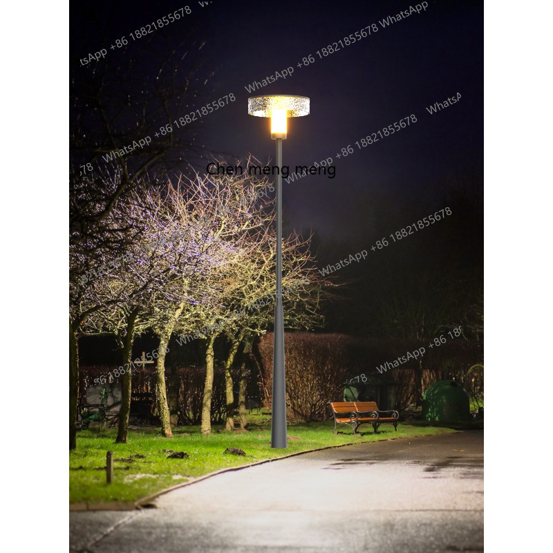 Outdoor Modern Simple Garden S - مراجعة Outdoor Lighting Poles وسعره