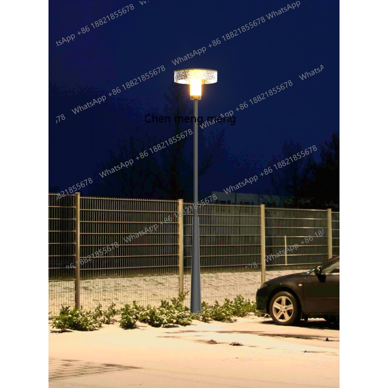Outdoor Modern Simple Garden S - مراجعة Outdoor Lighting Poles وسعره