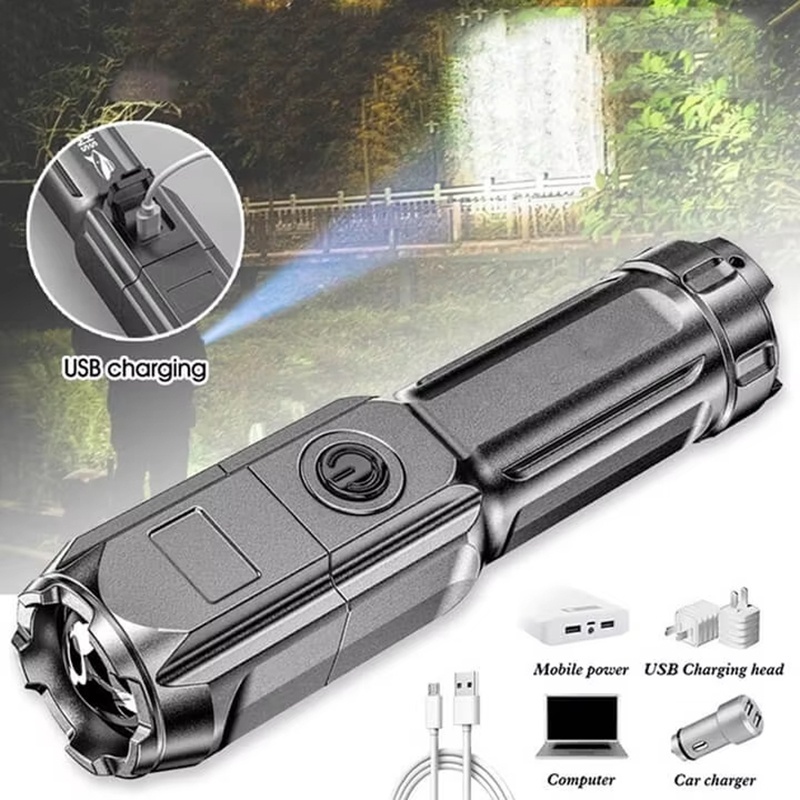 Multi-functional USB Light Fla - مراجعة Outdoor Lighting The Range وسعره