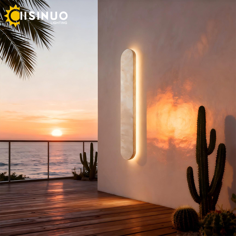 Yellow Travertine Natural Ston - مراجعة Outdoor Lighting Linear وسعره