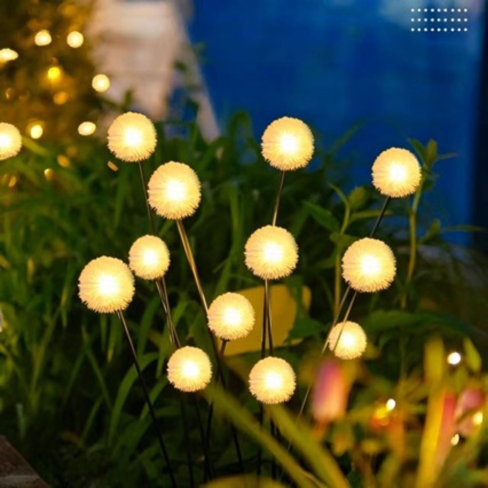 6LED Solar Dandelion Stake Lig - مراجعة Outdoor Lighting Yard Stakes وسعره