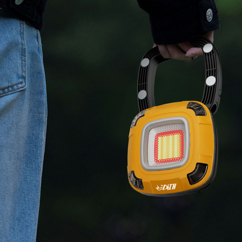 2000LM LED Rechargeable Work L - مراجعة Outdoor Lighting The Range وسعره
