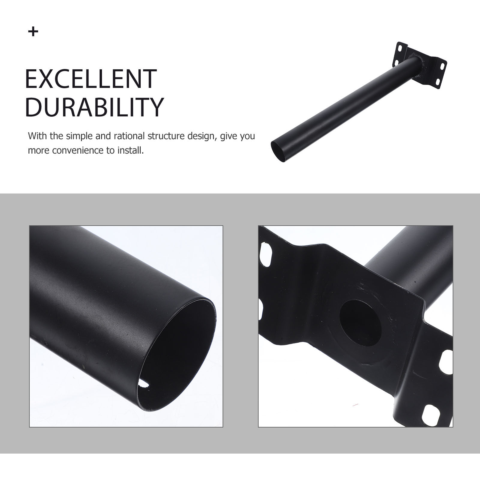 1Set Solar Street Light Mounti - مراجعة Outdoor Lighting Poles وسعره