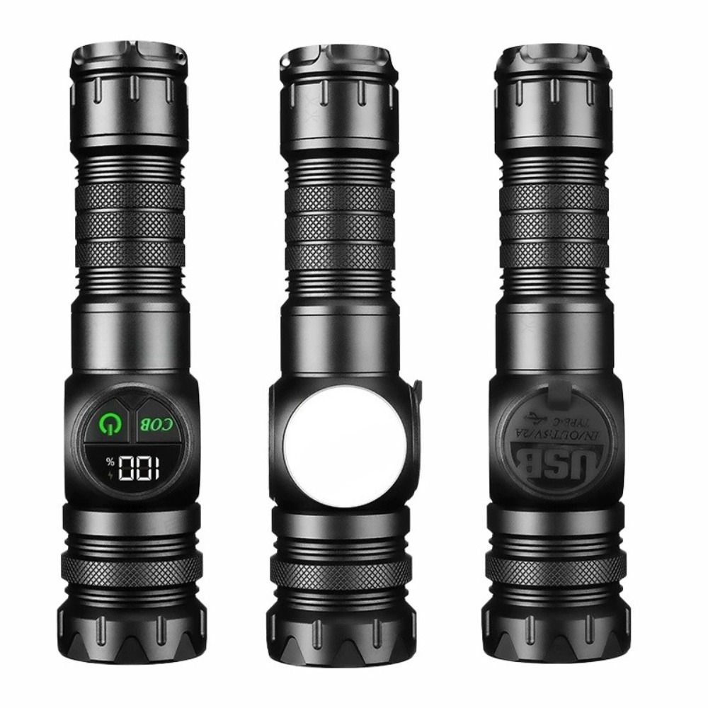 ABS White Laser+COB Flashlight - مراجعة Outdoor Lighting The Range وسعره