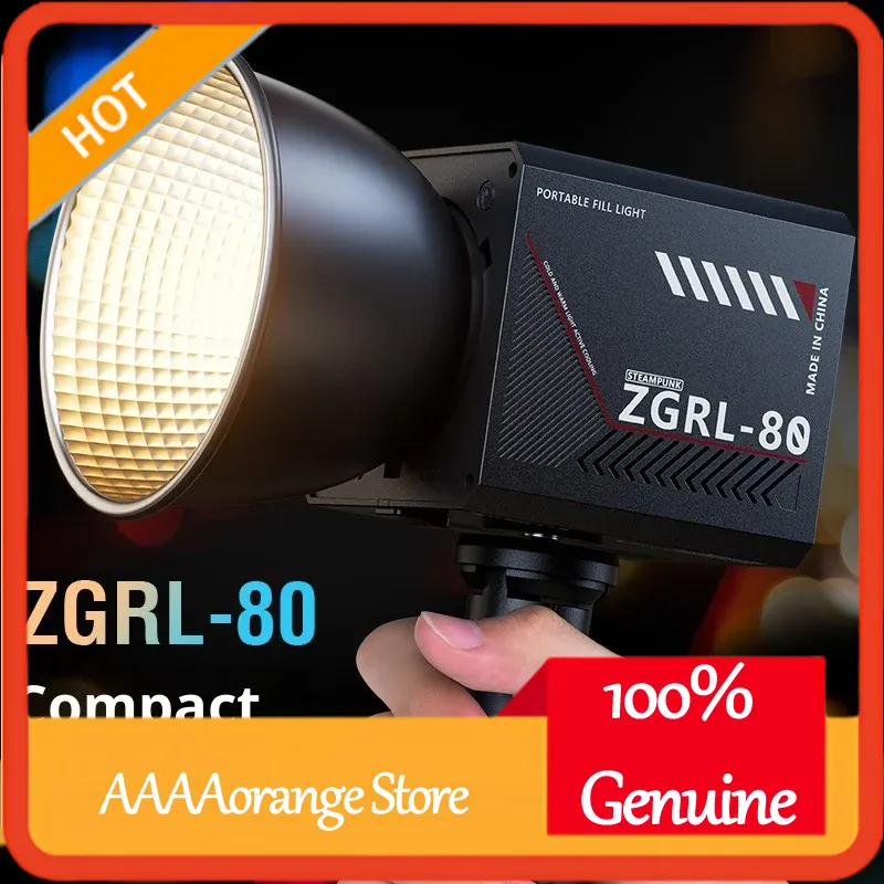 ZGRL80 80W COB LED Video Light - مراجعة Outdoor Lighting In Photography وسعره