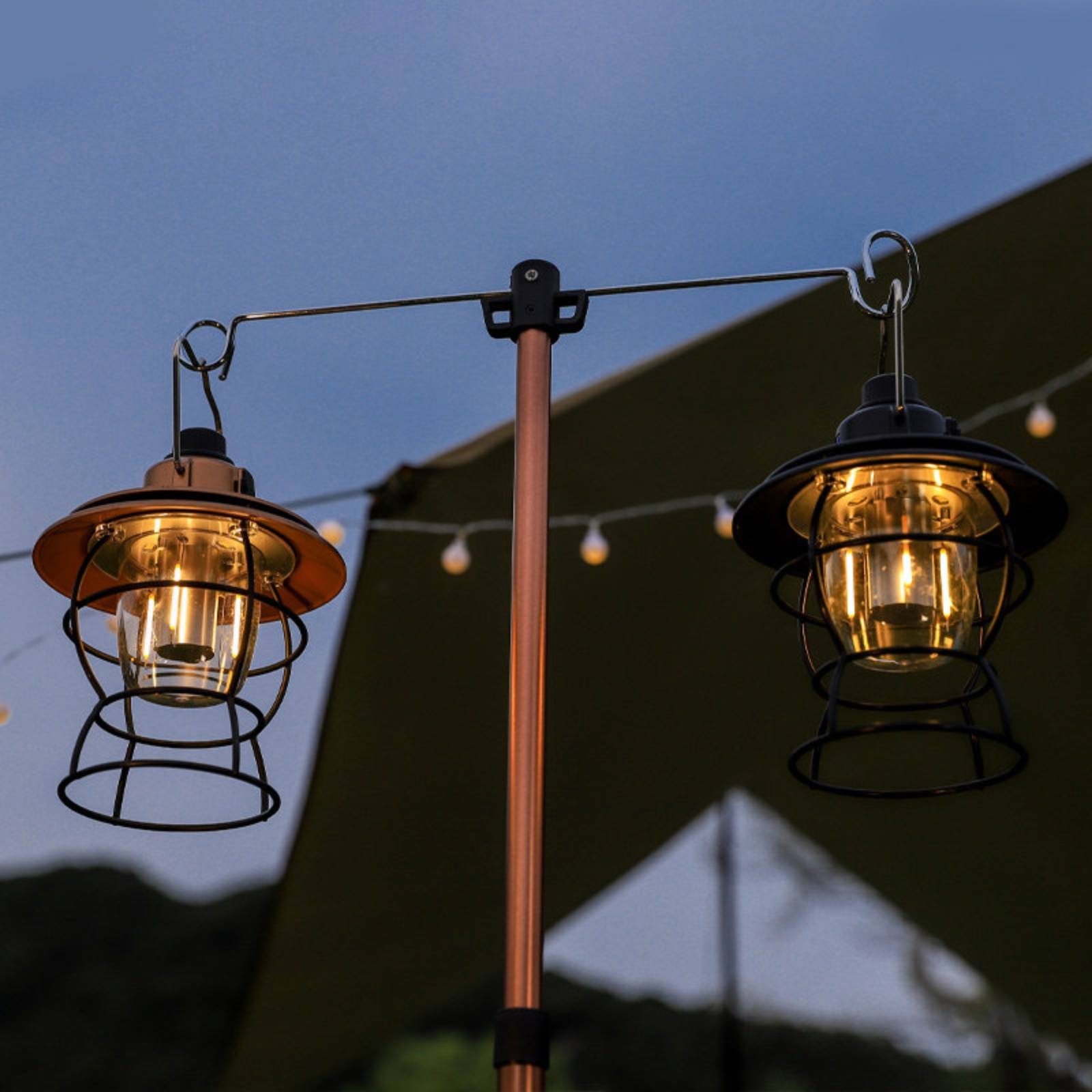 Tripod Stand with Hooks Telesc - مراجعة Outdoor Lighting Poles وسعره
