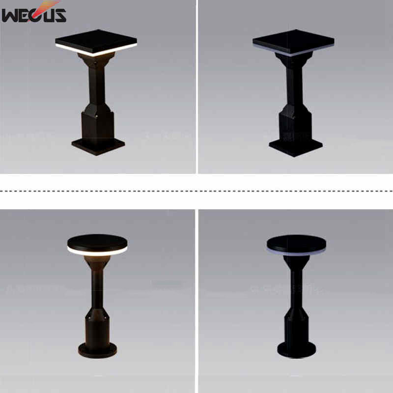 New Style Waterproof LED Garde - مراجعة Outdoor Lighting Bollards وسعره