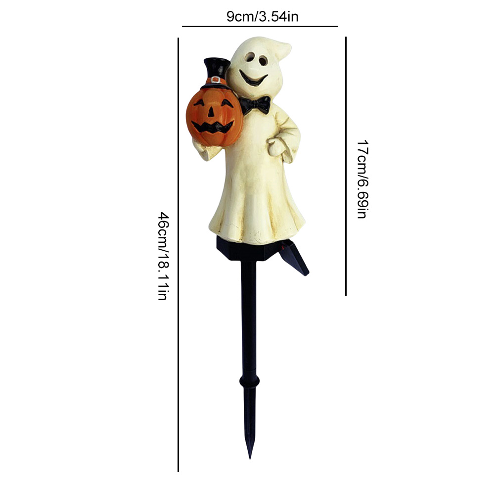 Outdoor Halloween Ghosts Pathw - مراجعة Outdoor Lighting Yard Stakes وسعره