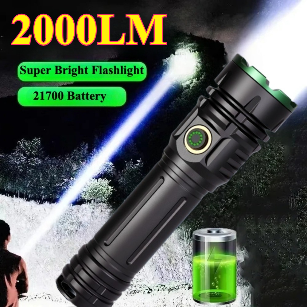 2000LM Super Bright Led Flashl - مراجعة Outdoor Lighting Lowes وسعره